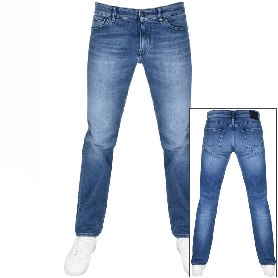 Alternative Image for ProductBOSS Maine Regular Fit Jeans Blue1